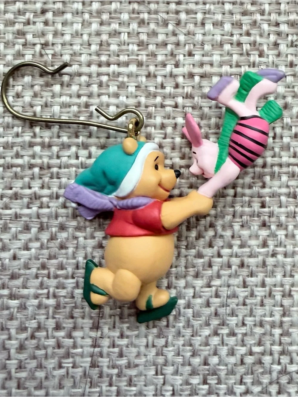 Vintage Hallmark Keepsake Winnie The Pooh Miniature Ornaments Lot of 5
